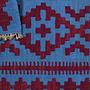 Kilim Gashgai Teppich Wolle Blau 4