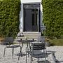 ReCLIPS Gartenstuhl Grau Armlehne Dunkelgrau 2