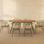 Canar Gartenstuhl Polyester Creme 7