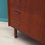 Cassettiera Vintage in Teak Marrone Anni '70 11