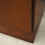 Vintage Bücherregal Teakholz Braun 1960er Jahre 14