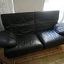 Two genuine leather couches from B&B Italia 1