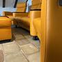 Arion 4-Sitzer Sofa mit Hocker Leder 6