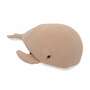 Whale Maxi Soft Toy Cotton Beige 1