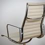 Aluminium Chair EA 112 Swivel Hopsack Beige 7