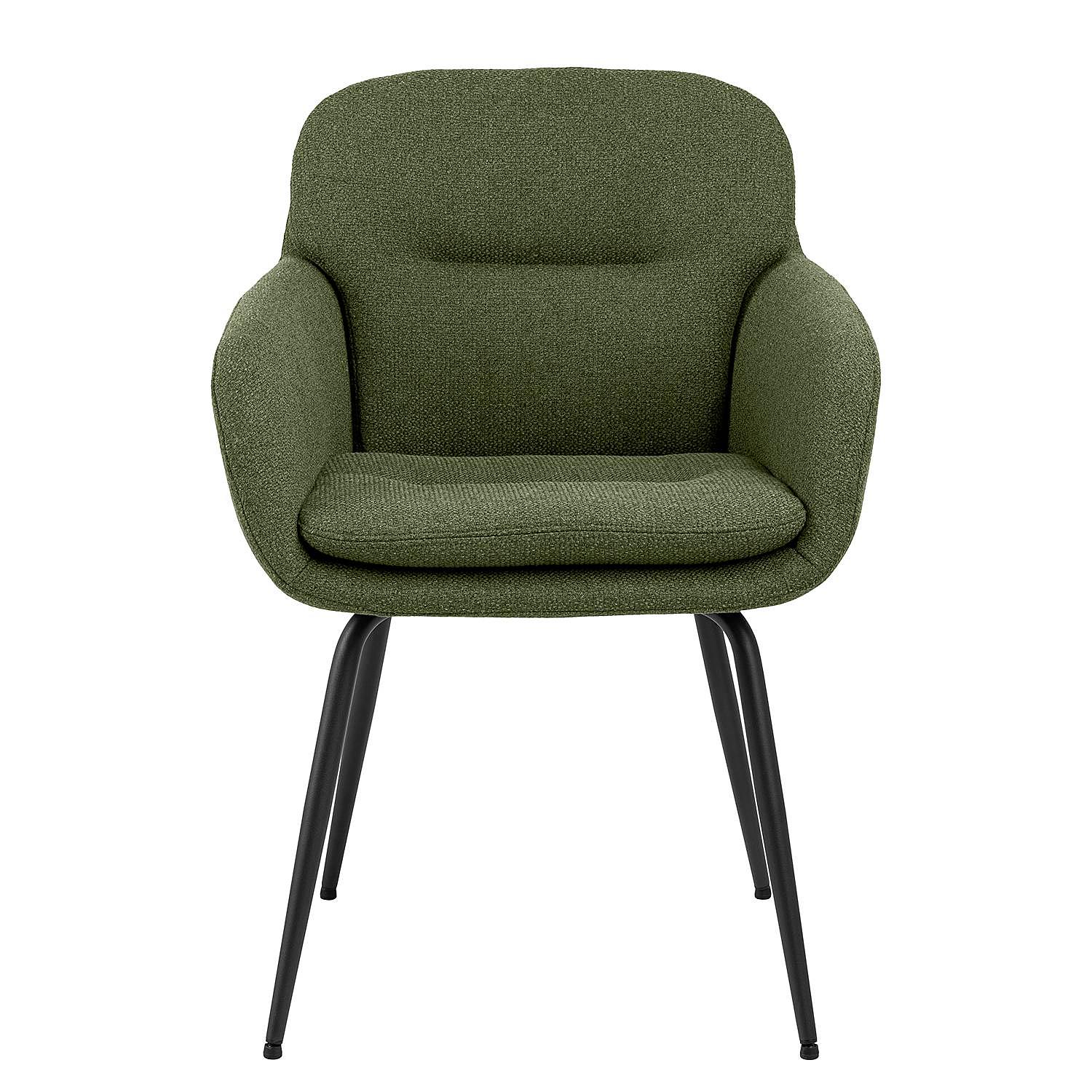 Armchair LAVINA Fabric Steel Dark Green 4