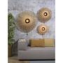1-Light Wall Lamp Kalimantan Solid Bamboo Iron 4