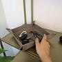Schale Leder Taupe 20x20 cm 3