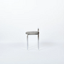 Eron Werzalit Hocker Metall Textil Grau 1