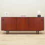 Vintage Sideboard Teakholz Braun 1970er Jahre 1