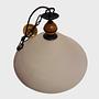 EGLO 356 Pendant light Glass Metal White 2