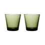 2x Kartio Glas Grün 0,2 L 0