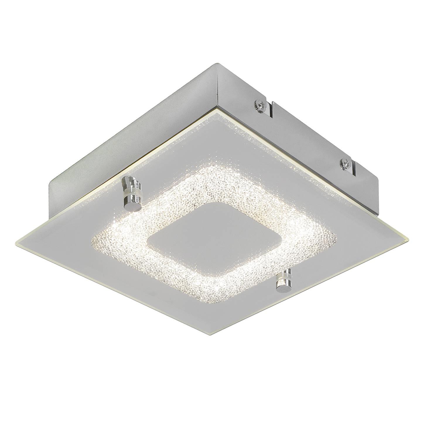 LED-Deckenleuchte Mirror Spiegelglas Silber 0