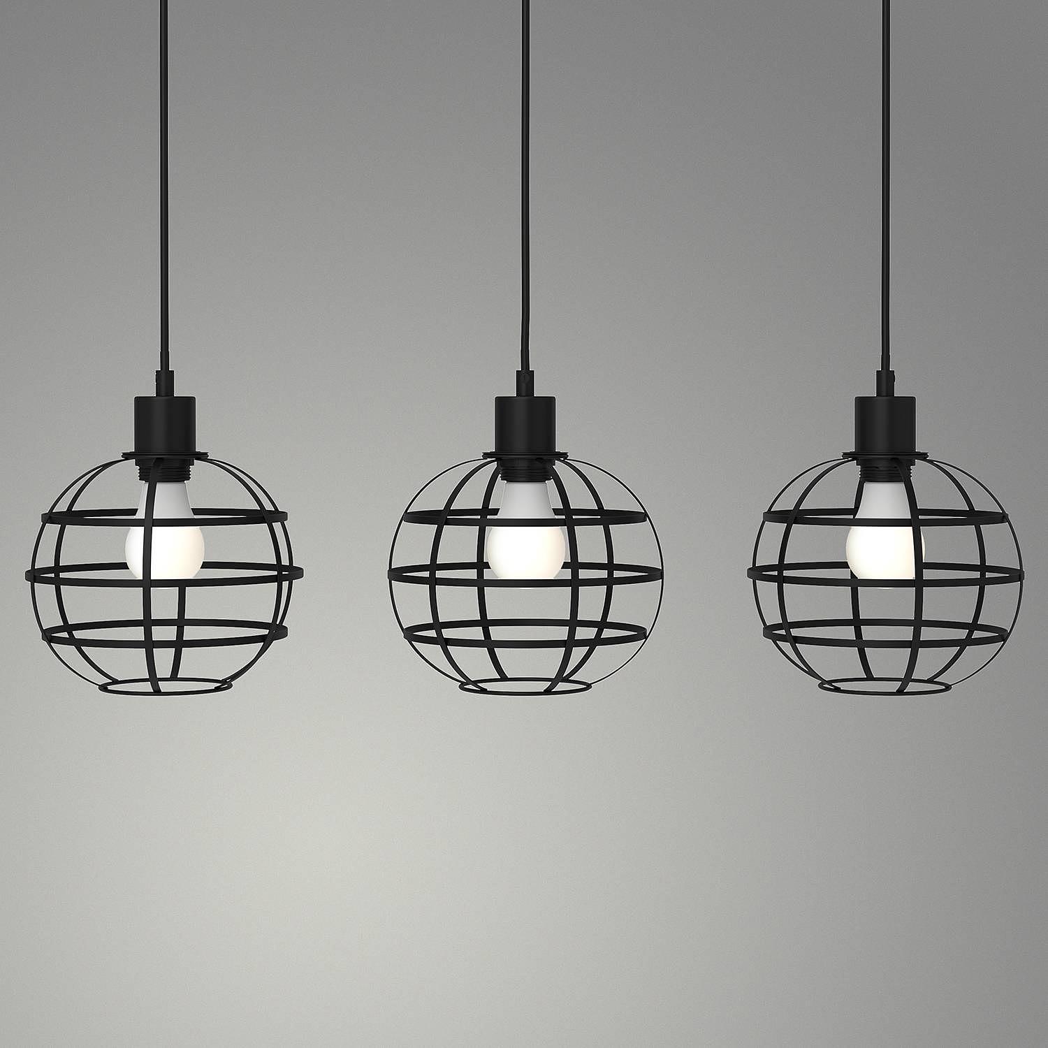 Le Vey I Pendant Lamp Iron 3-light 2