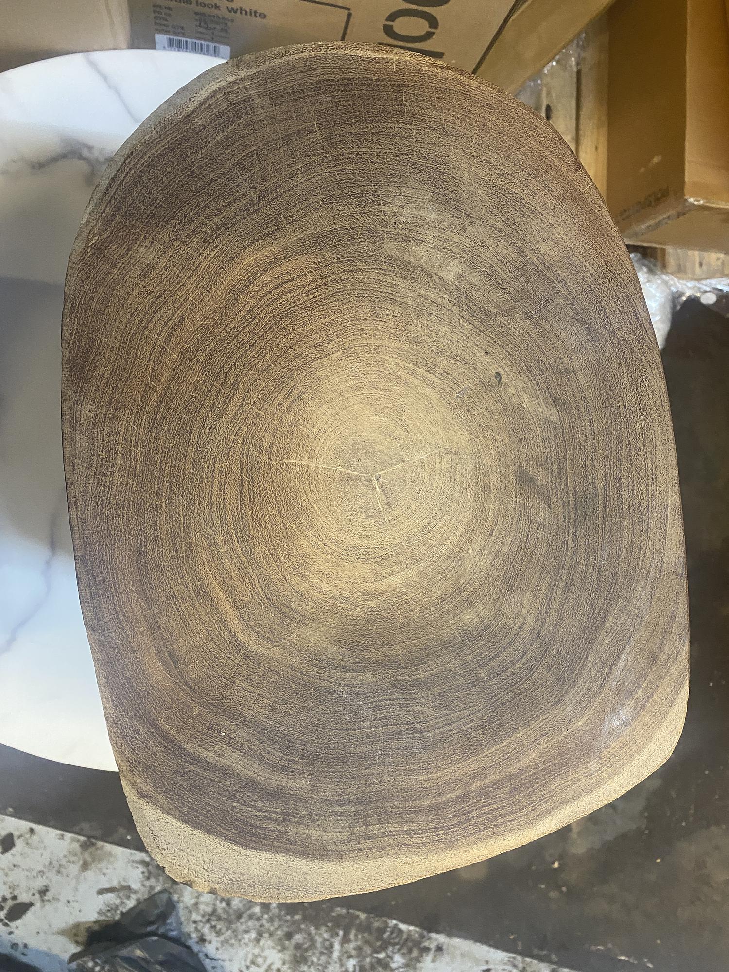 Devils Eye Hocker Holz Braun 3