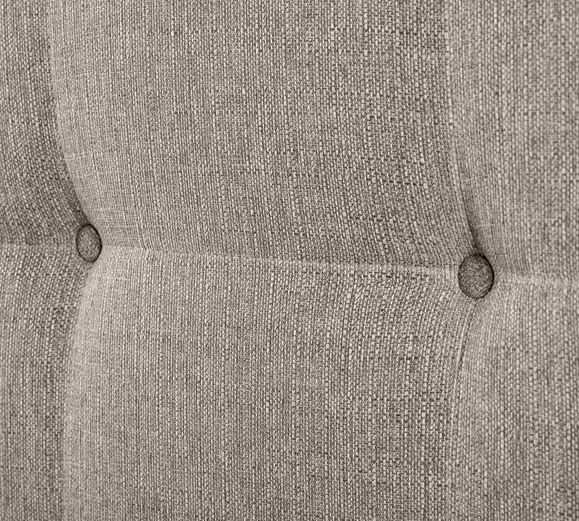 Bettkopfteil Kiefernholz Hypoallergene Fasern 140cm 2