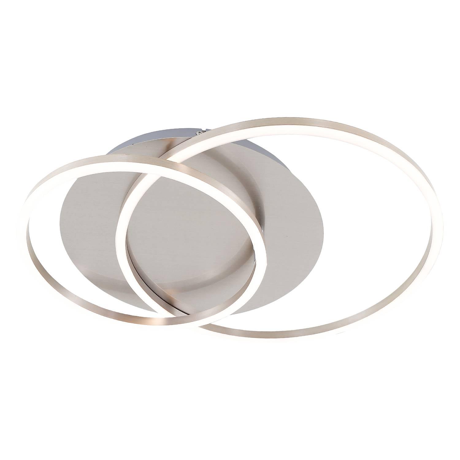 1-Flammig LED-Deckenleuchte Aluminium 0