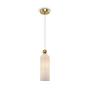 Antic Pendelleuchte Milchglas Metall 1-flammig 2