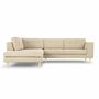 Nelson Ecksofa Récamiere Links Form Cream 0