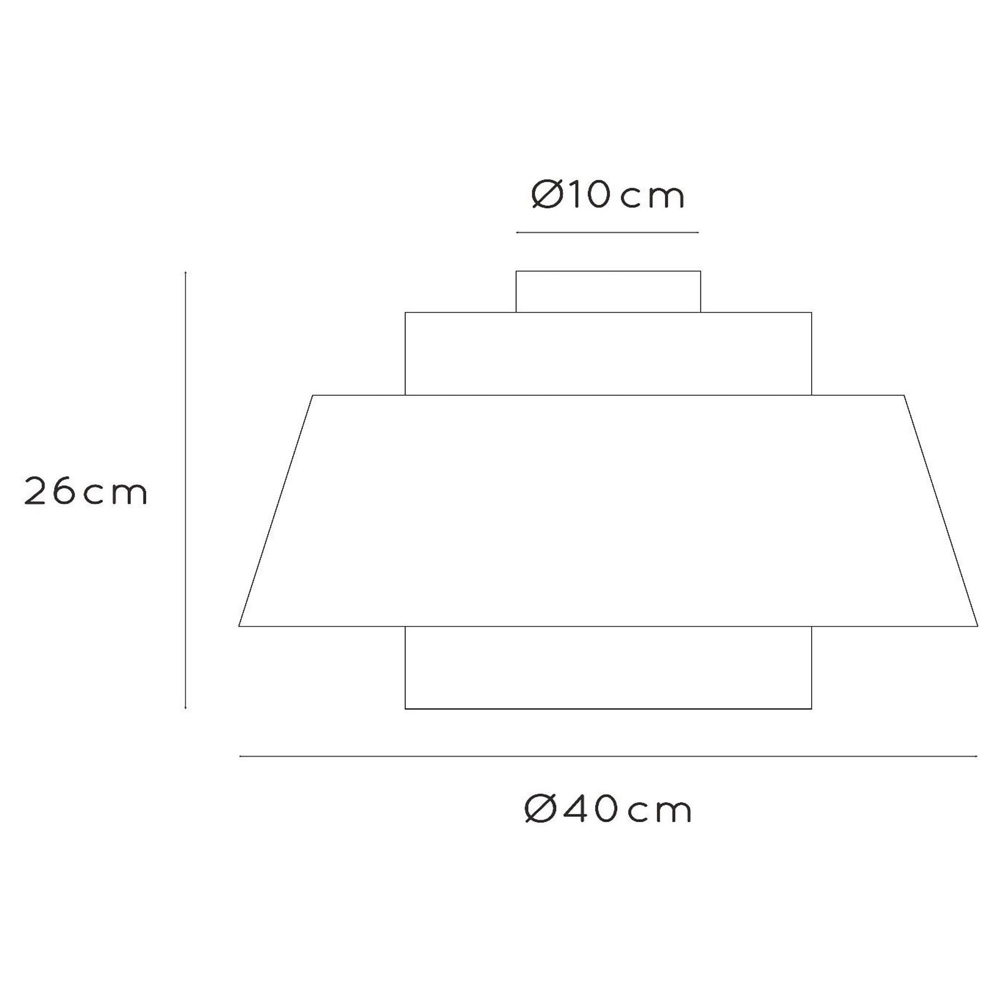 Tribute Deckenleuchte Beige 1