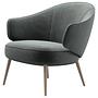 Charlotte Sessel Eiche Velvet 3032 Graugrün 2