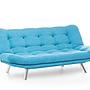 Misa Sofa Bed 3-seater Turquoise 5