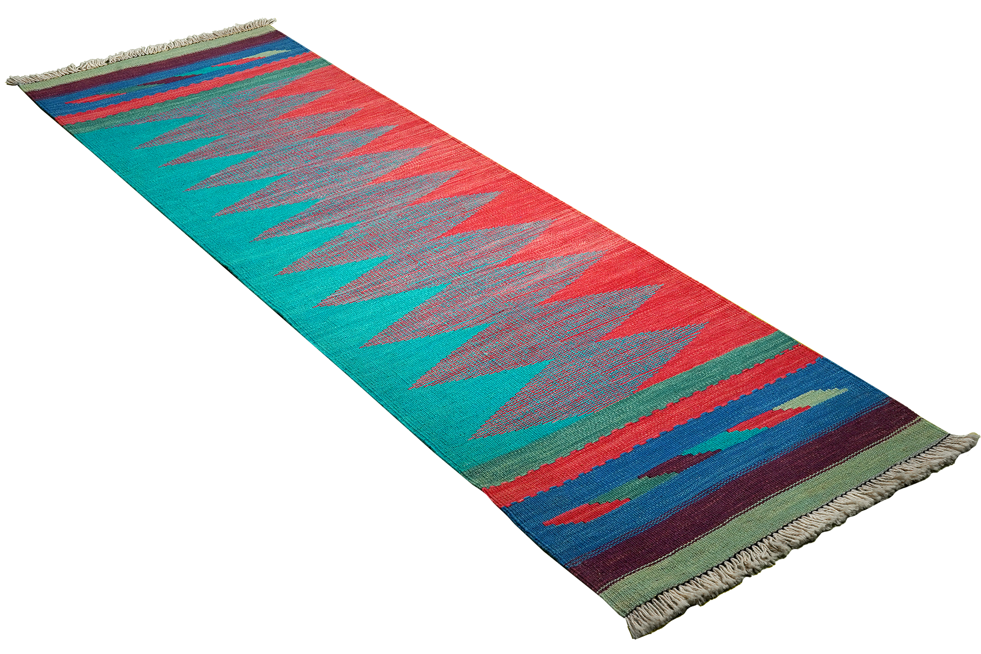 Kilim Gashgai Teppich Mehrfarbig 2