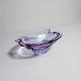 Vintage Schale oder Aschenbecher Glas 1950er Jahre 0