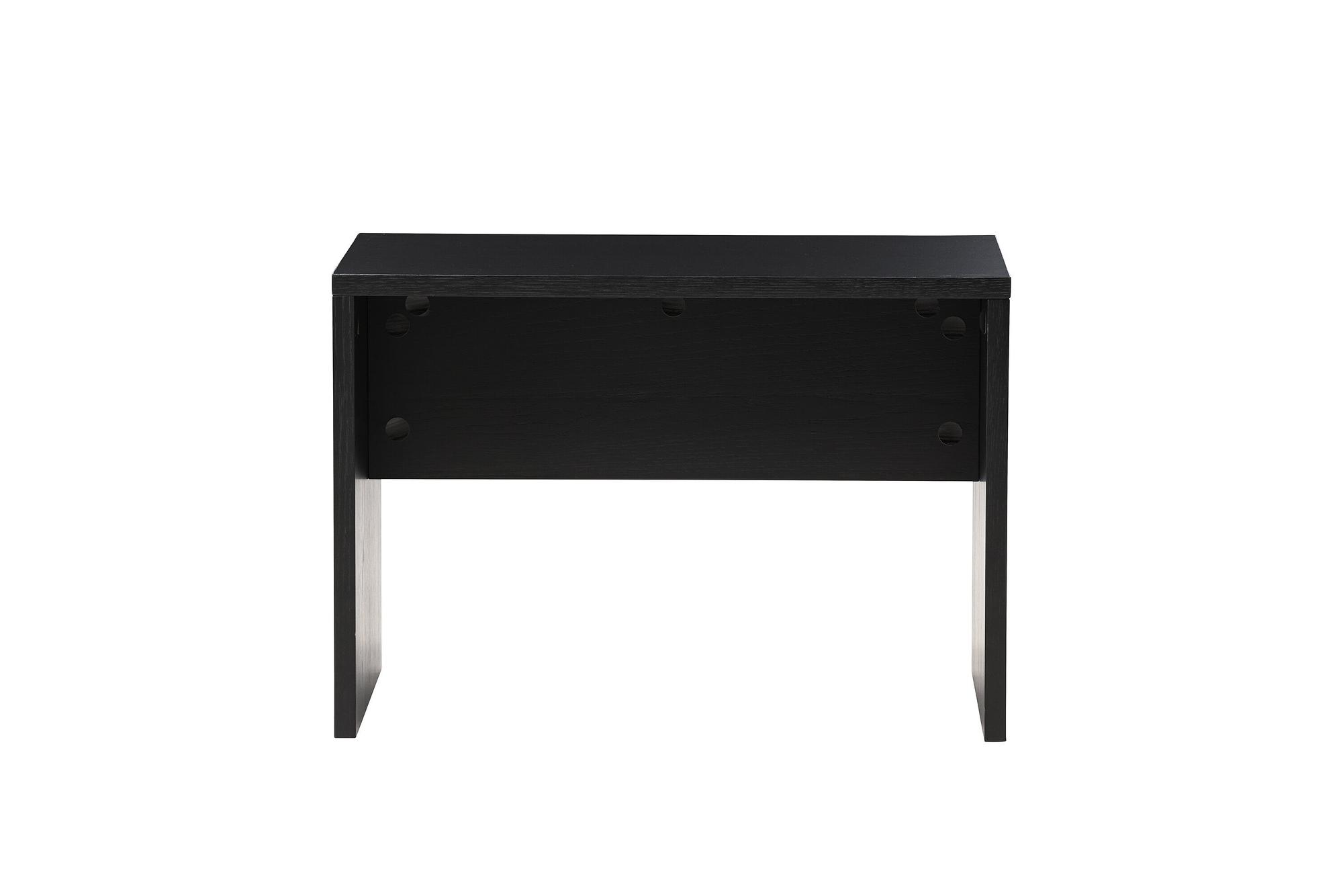 Juni Beistelltisch Furnier Schwarz 6