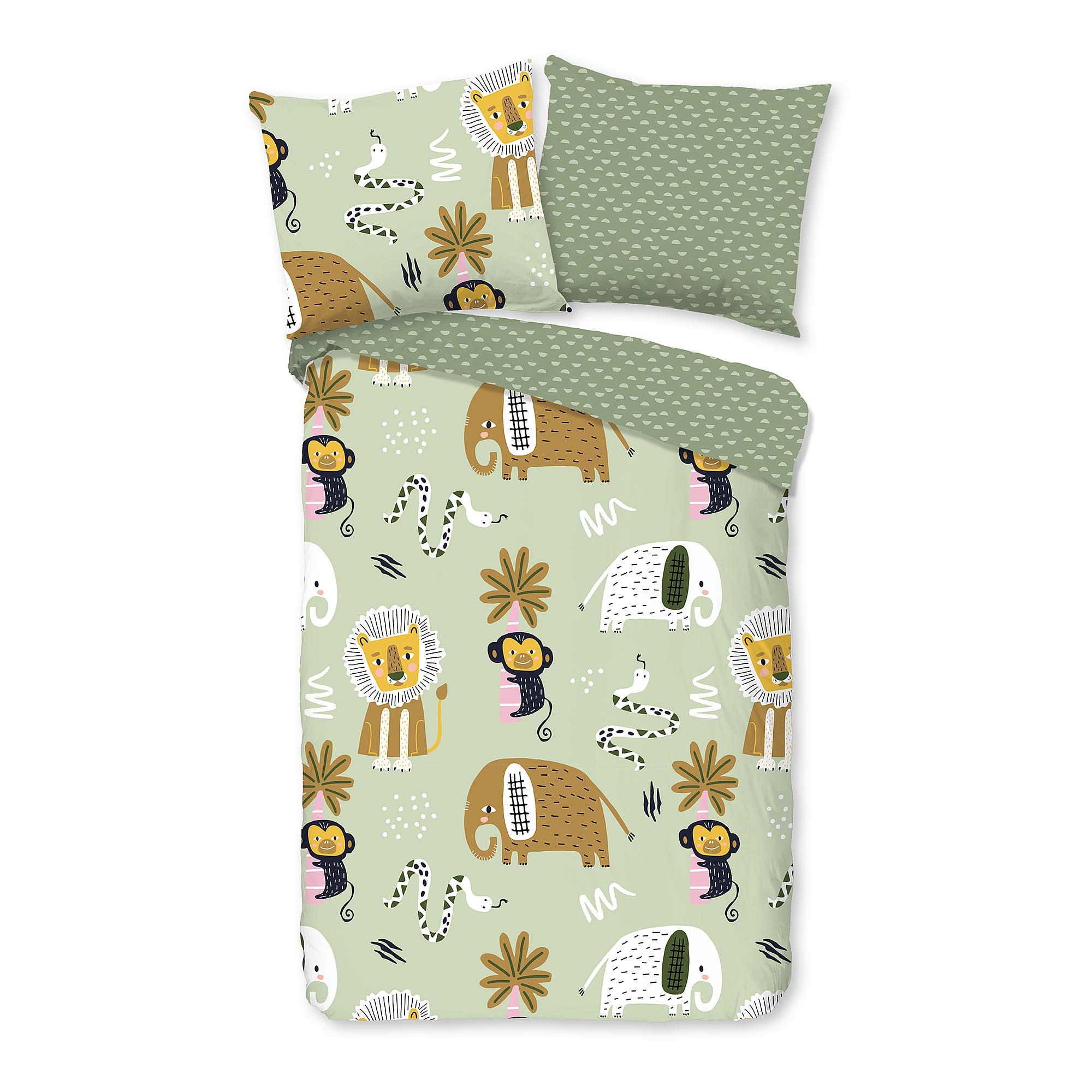 Udera Renforcé Children's Bedding 2-piece Light Green 1