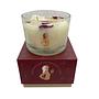 Bergamot & Vertiver Scented Candle Soy Wax with Crystals 1
