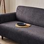 Noya Sofa Sitzer Chenille Anthrazit 2