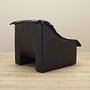 Armchair Leather Black 1960s 9