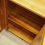 Display cabinet pine wood 1980s 5