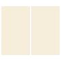 Herdabdeckplatte Kaschmir Sicherheitsglas Beige 1