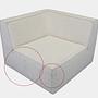 Dane 1-Sitzer Eckmodul Rechts Maya Cream 5