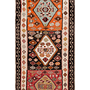 Vintage Kilim Teppich Wolle Mehrfarbig 0