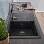Houston Kitchen Sink 62 x 50 Black 3