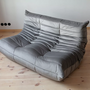 Togo Sofa 2-Sitzer Textil Grau 2