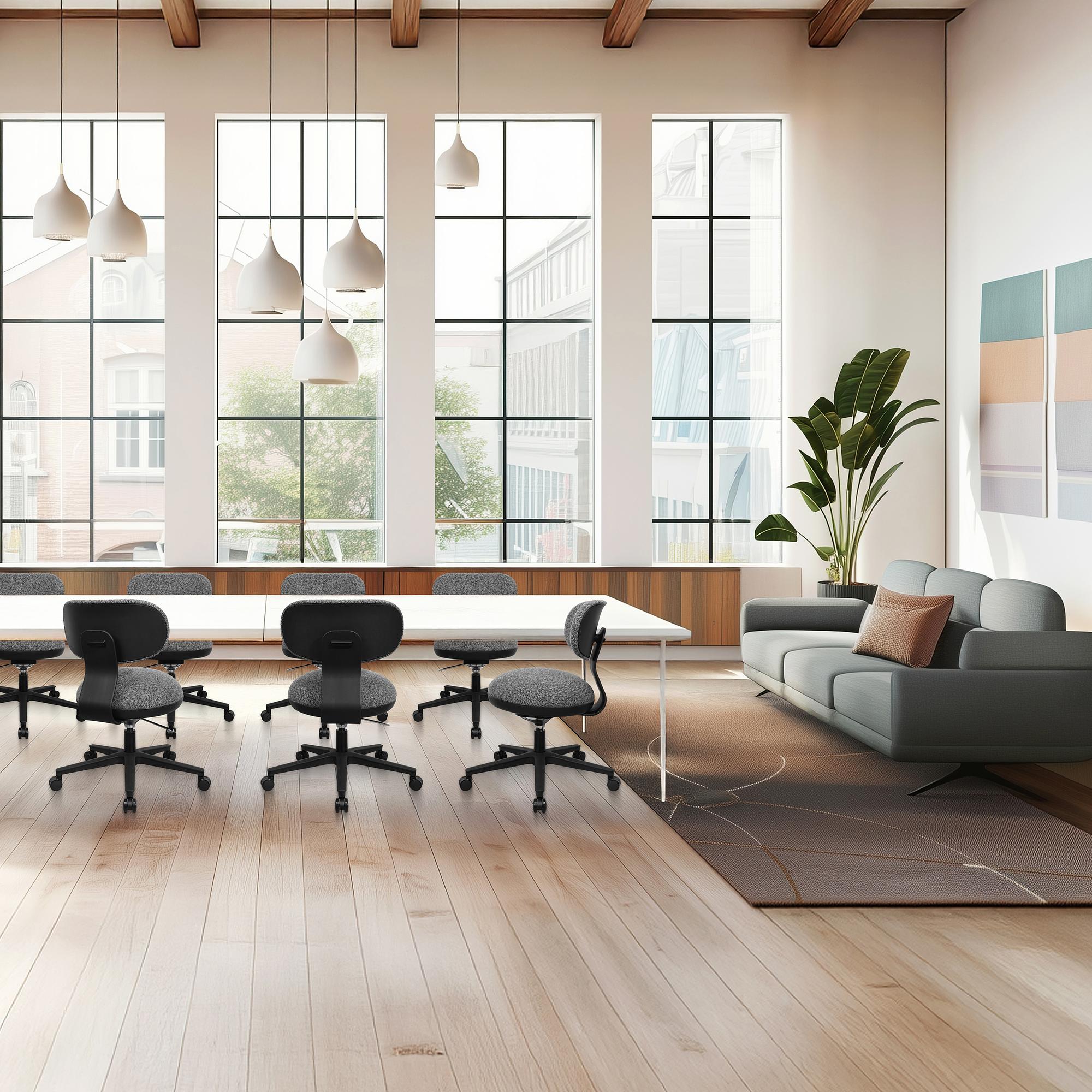 SITMOTION B 3D Bürostuhl Stoff Dunkelrau 4