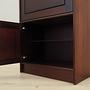 Mahogany Vitrine 1970 Jahre 12