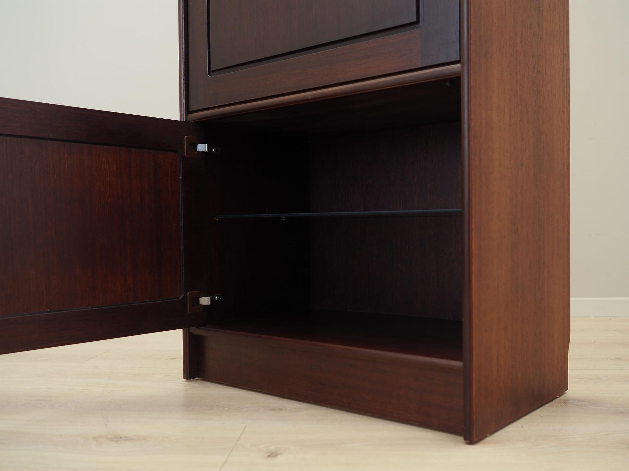 Mahogany Vitrine 1970 Jahre 12