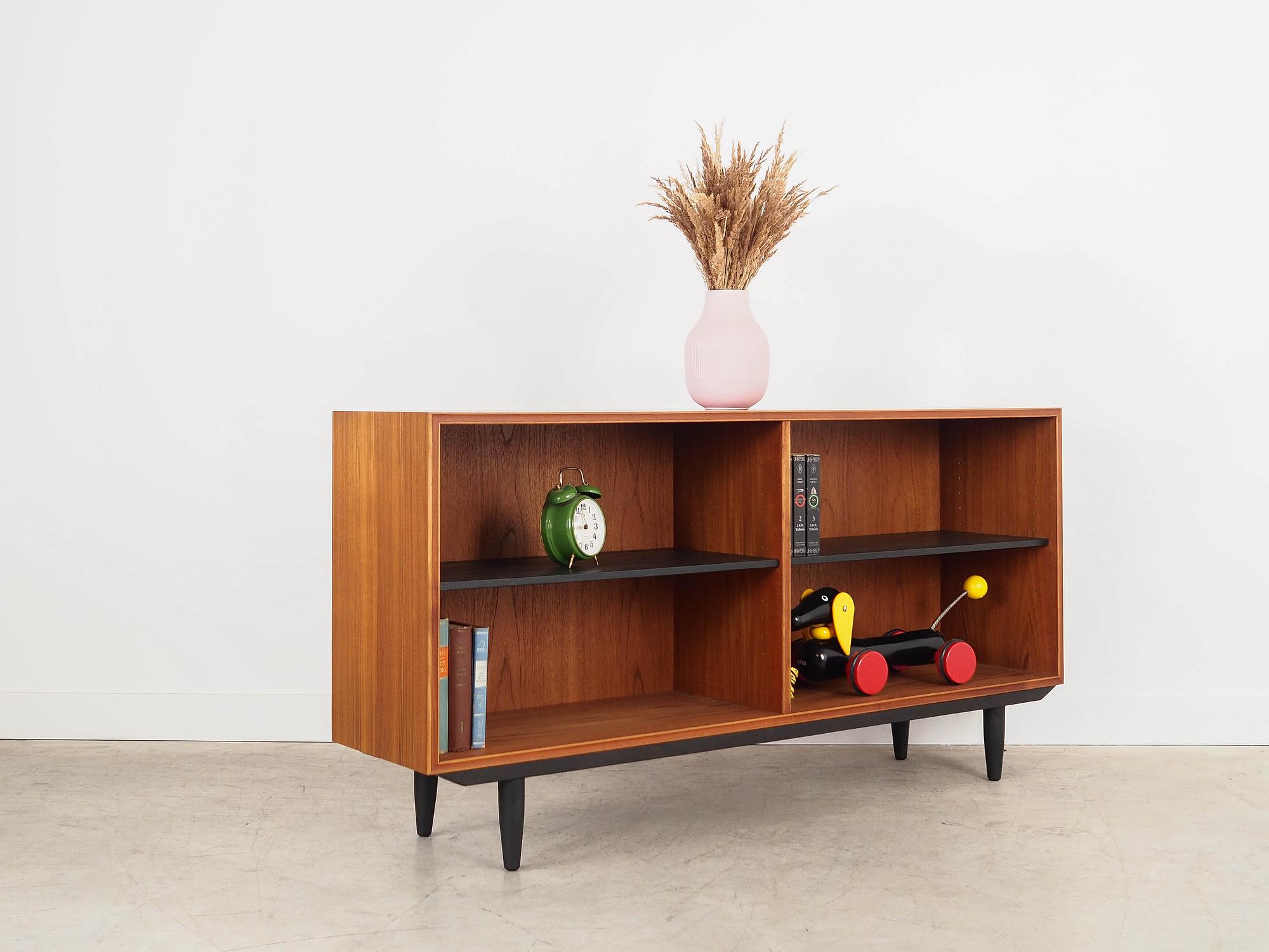 Teak-Bücherregal Braun 1970er Jahre 3