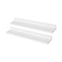 2x Wall shelf Stains White 0