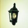 Wandlampe 1-flammig Glas Aluminium 1