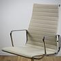 Aluminium Chair EA 112 Drehbar Hopsack Beige 8