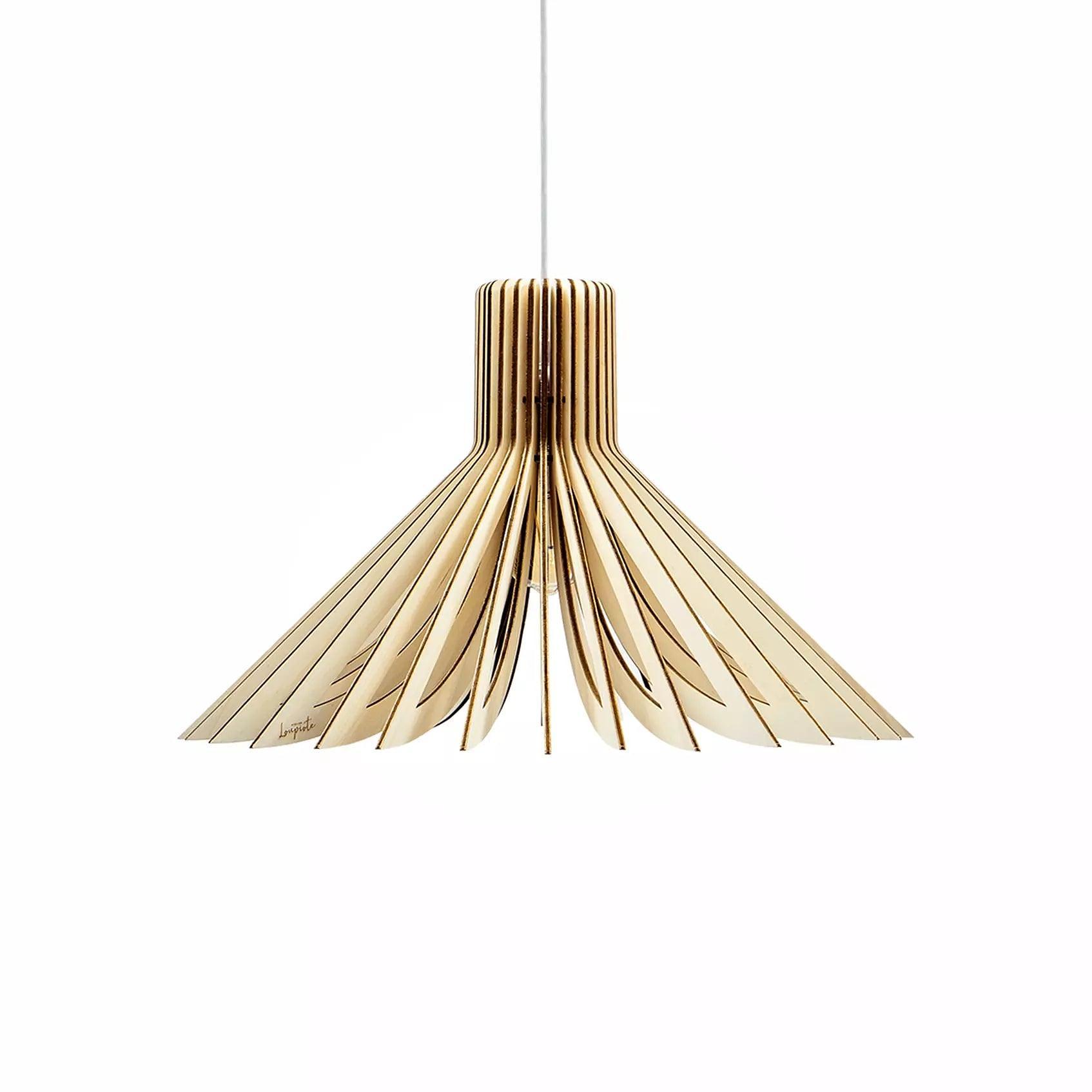 Ava Pendant Lamp Wood 57cm 0