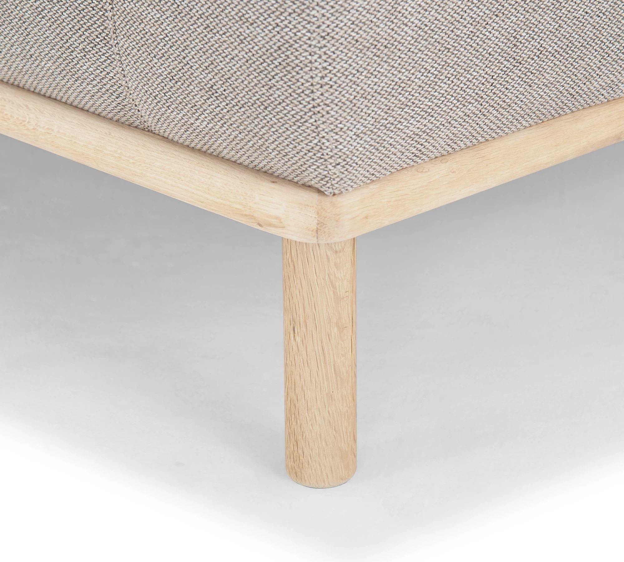 Vilmar Sofa mit Récamiere Links Agnes Brown 3