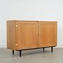 Cabinet ash wood 1970s 4