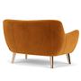 Herman Sofa 2-Sitzer Velour Matt Amber 2